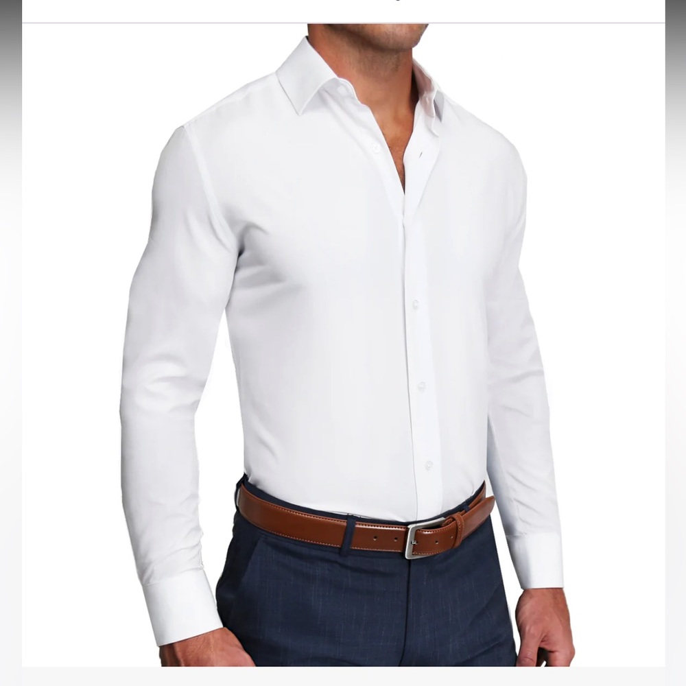 Men's White Dress Shirt